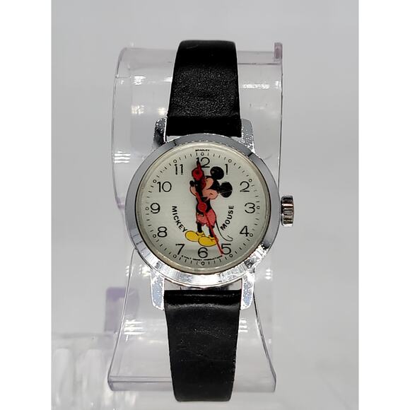 Vintage Bradley Mickey Mouse Watch with Moving Hands main image 5
